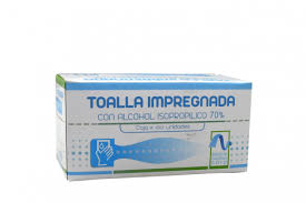 Toallas Con Alcohol Isopr Al 0.7 100 X 1 Vendamos