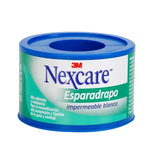 Esparadrapo Nexcare Tela Blanco 1X3 Yardas 3M