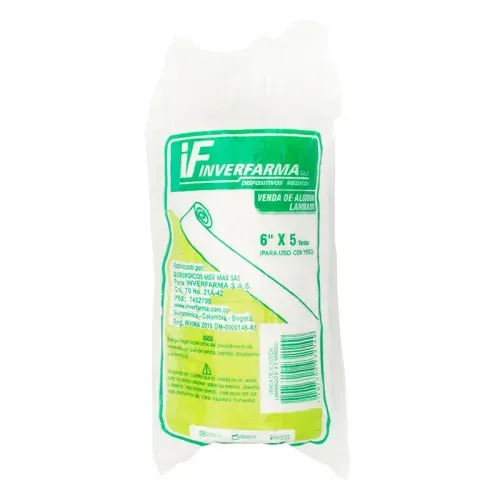 Venda Algodón Laminado 6X5 Yardas Inverfarma