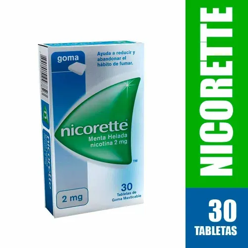 Nicorette Menta Helada 2 Caja X 30 Tabletas Masticable Johnson