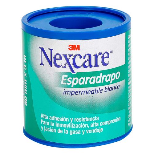 Esparadrapo Nexcare Tela Blanco 2X3 Yar 3M