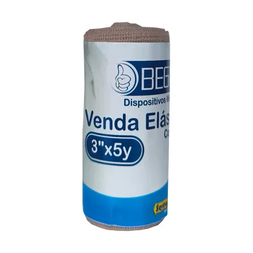 Venda Elástica Color Piel 3X5 Yardas Begut