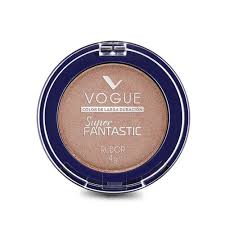 Rubor Vogue Compacto Bronce X 1