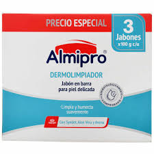 Jabon Tripack Almipro Dermolimpiador 3 Und