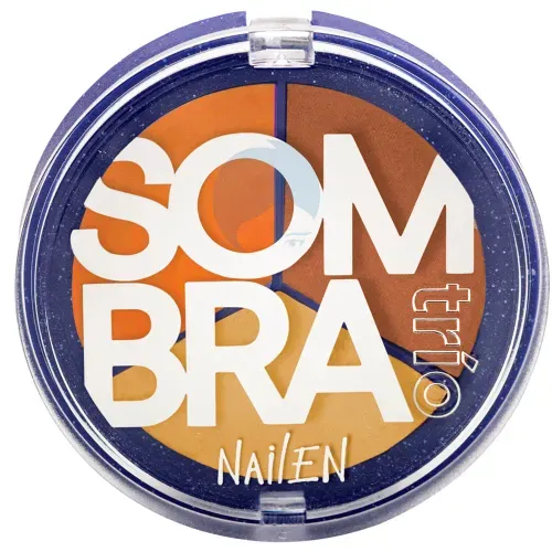 Sombra Nailen Trio Plata #4 Estuche 3 Gr