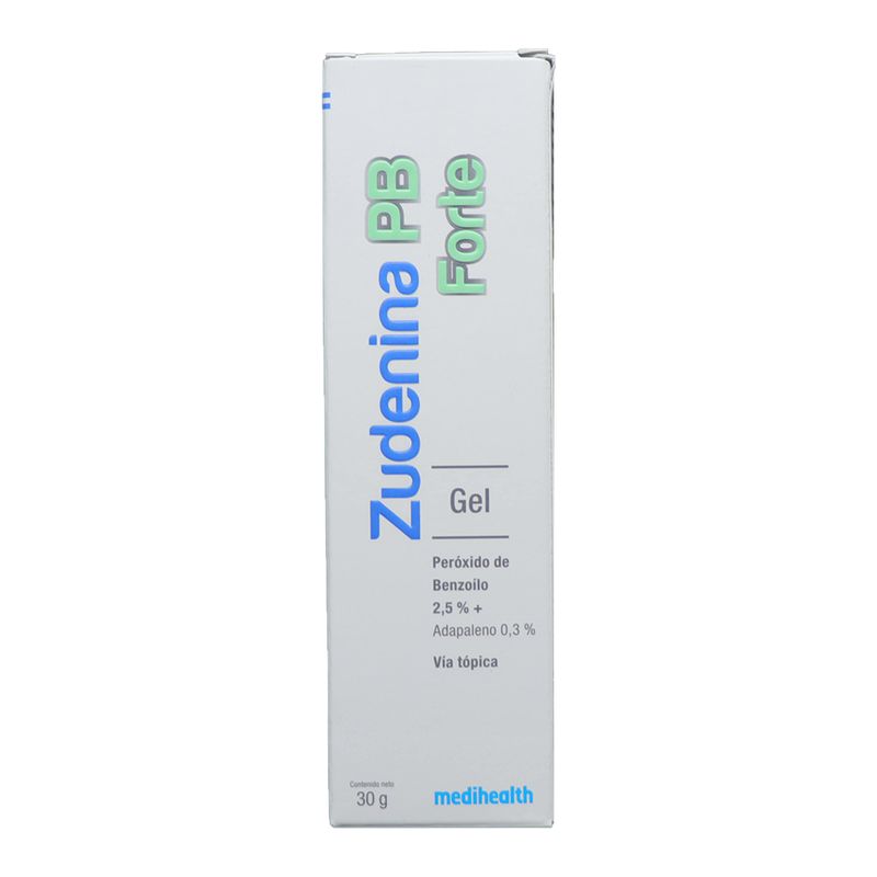 Adapaleno Gel Zudenina Pb Forte Tubo X 30 Gr