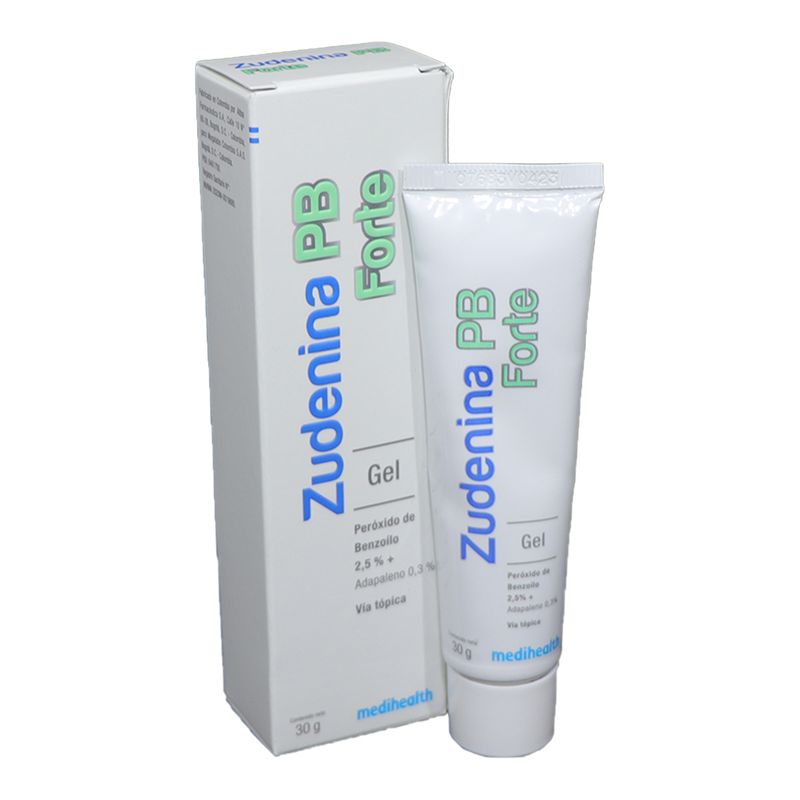 Adapaleno Gel Zudenina Pb Forte Tubo X 30 Gr