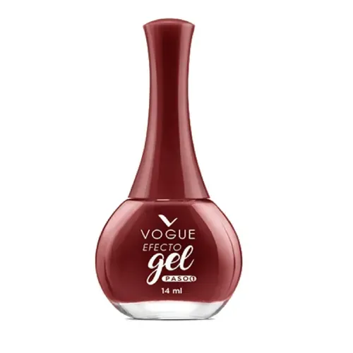 Esmalte Vogue Efecto Gel Tono Auténtica Frasco x 14 ml