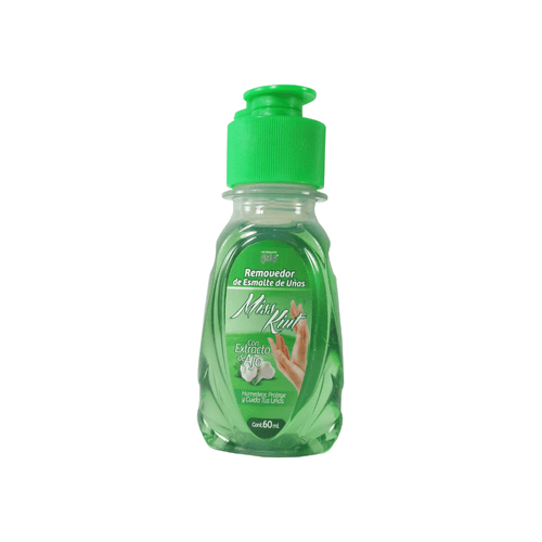 Removedor de Esmalte Miss Kiut Extra Ajo Verde Frasco 60 ml