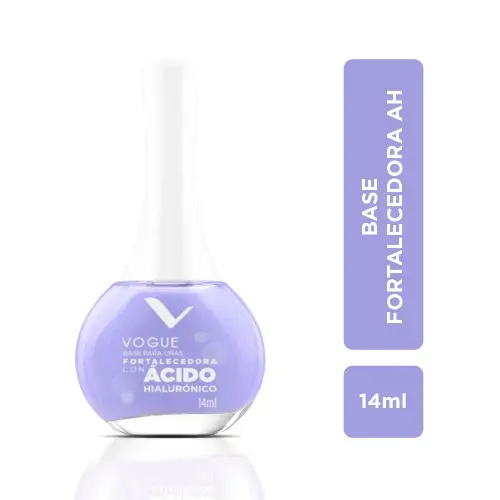 Base Unas Vogue Fortalecedora Ácido Hialurónico X14Ml