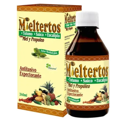 Mieltertos Propoléo Jarabe Frasco X 240 Ml Natural Freslhy
