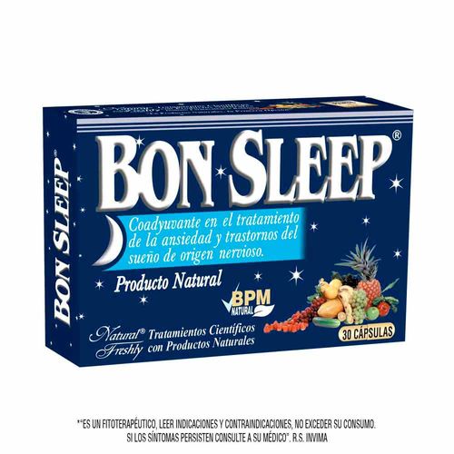 Bon Sleep Caja X 30 Comprimido Natural Freshly