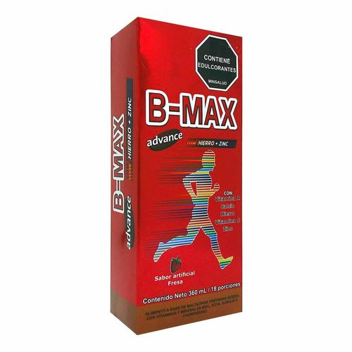 B-Max Fresa Jarabe Frasco X 360 Ml Naturalmente