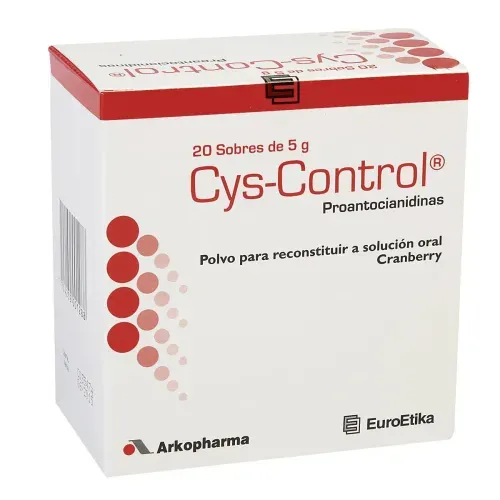 Cys Control Sobres 5 Gr Caja X 20 Unidades Euroetika