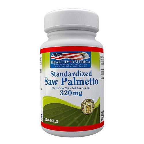 Standardized Saw Palmetto 320 Mg 60 Cápsulas Blanda Healthy
