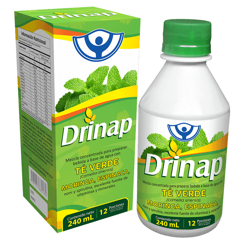 Drinap Té Verde Frasco X 240 Ml Padel