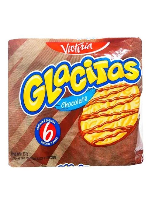 Galletas Glacitas Chocolate 32G X 6 Paquetes