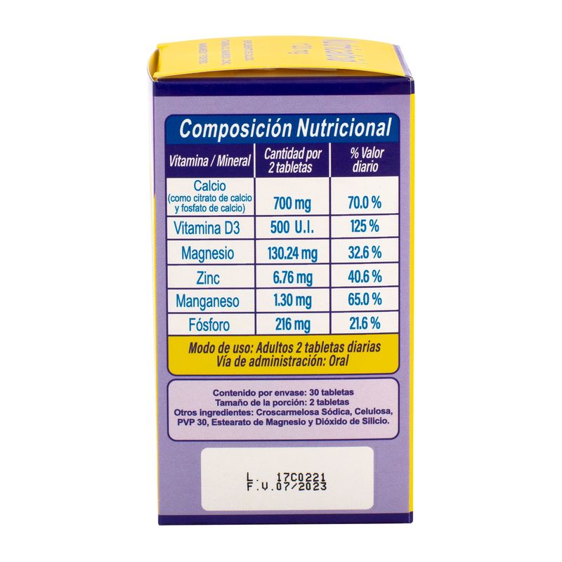 Nutricalcio 1120 Mg Caja X 30 Tabletas Finlay