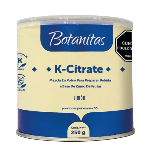 Citrato De Potasio Mezcla Polvo - Bebida A Base De Zumo De Frutas