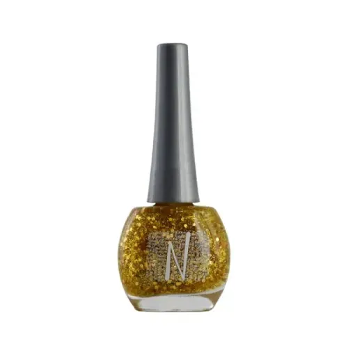 Esmalte Dorado Gliter Nailen X 10 Gr