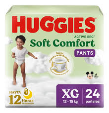 Pañal Pant Huggies XL Mega Paquete x 24 Unidades
