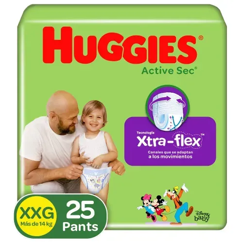 Pañal Huggies Ajuste Perfecto Etapa 5 Paquete X 25 Unds