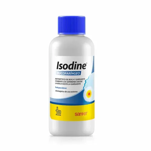 Isodine Bucofaringeo Solución Oral Frasco X 60 Ml Bussie