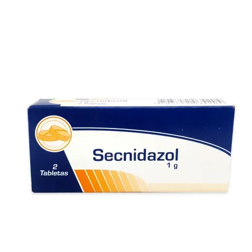 Secnidazol 1 Gr Caja X 2 Tabletas Coaspharma