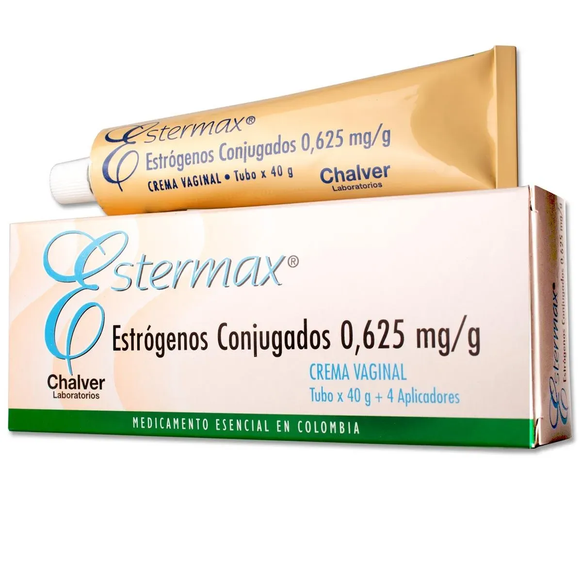 Estermax Crema Vaginal 0.625 Mg/G Tubo X 40 Gr Chalver