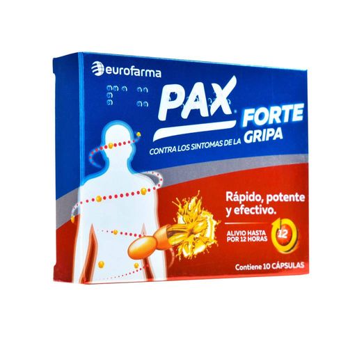 Pax Forte 400 Caja X 10 Cápsulas Eurofarma