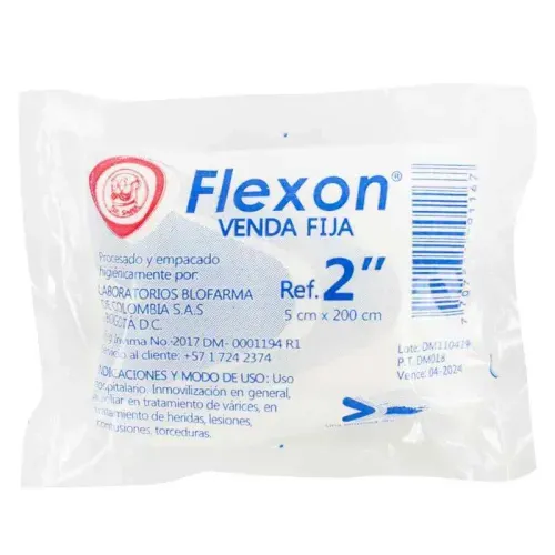 Venda Fija Flexon 2X5 Yardas Blofarma