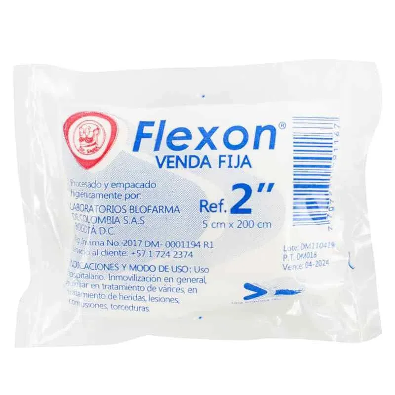 Venda Fija Flexon 2X5 Yardas Unidad Blofarma