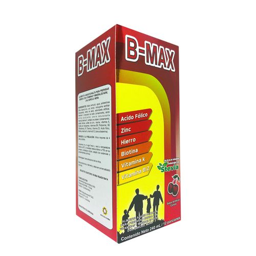 B-Max Cereza Jarabe Frasco X 240 Ml Naturalmente