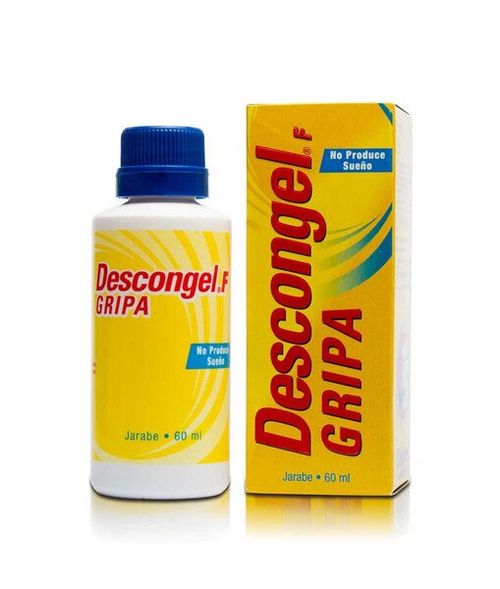 Descongel F Gripa Jarabe Frasco X 60 Ml Chalver