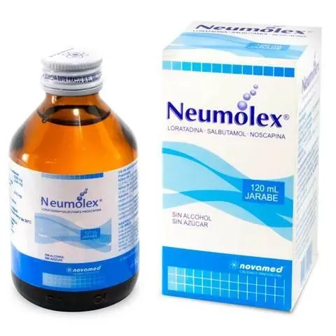 Neumolex Loratadina Jarabe Frasco X 120 Ml Novamed