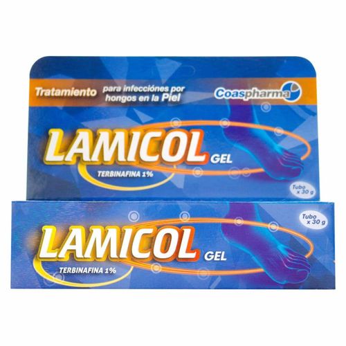 Lamicol Terbinafina 0.01 Tubo X 30 Gr Gel Coaspharma