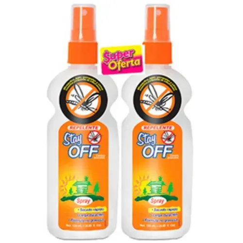 Repelente Stay Off Adultos 2 Frasco X Xs De 120 Ml Johnson