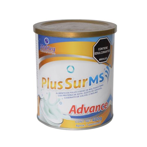Plussure Advance Tarro X 400 Gr Plus Sur Ms