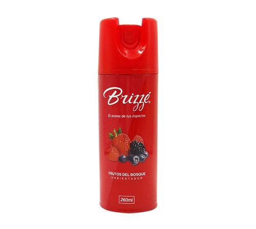 Ambientador Brizze Aerosol Frutos Del Bosque Frasco X 260 Ml Mundial
