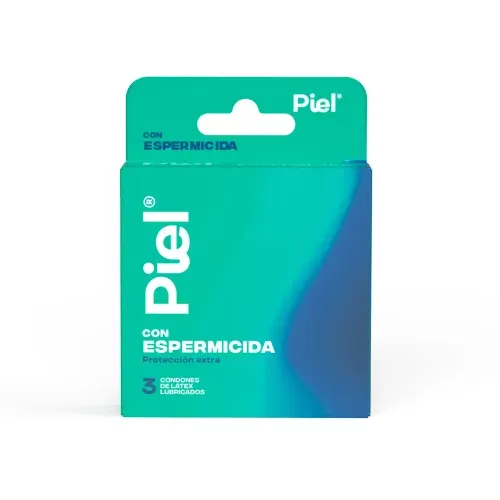 Preservativo Piel Espermicida Caja X 3 Unidades Profamilia