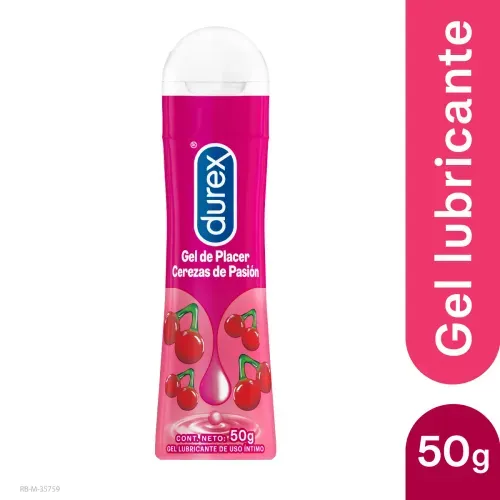 Lubricante Intimo Gel Durex Cereza Frasco X 50 Ml Rb Health