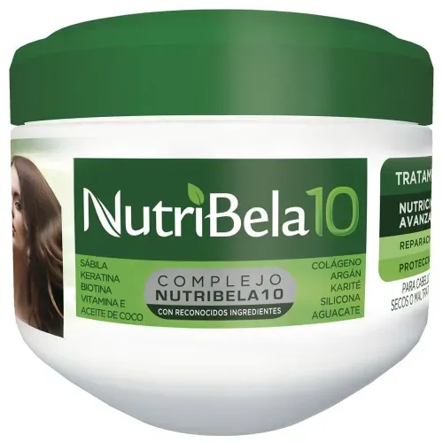 Tratamiento Capilar Nutribela Nutrición Frasco X 300 Ml Quala