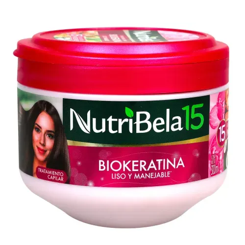 Tratamiento Capilar Nutribela Biokeratina Frasco X 300 Ml