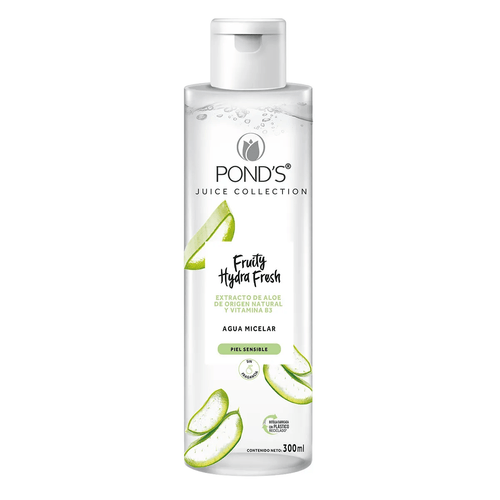 Ponds Agua Micelar Fruity Hydra Fresh Aloe Frasco X 300 Ml Unilever