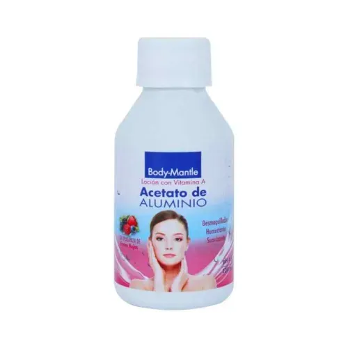 Acetato Aluminio Frutos Rojos Frasco X 120 Ml