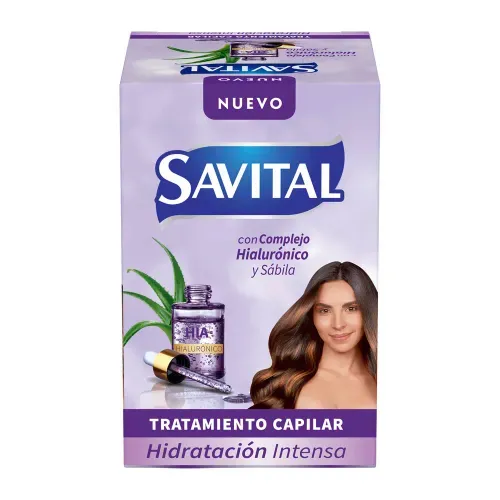 Tratamiento Capilar Savital Hialurónico X 12 Sobres