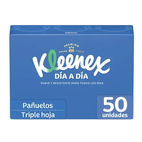 Pañuelos Kleenex Clasico X 50 Unidades