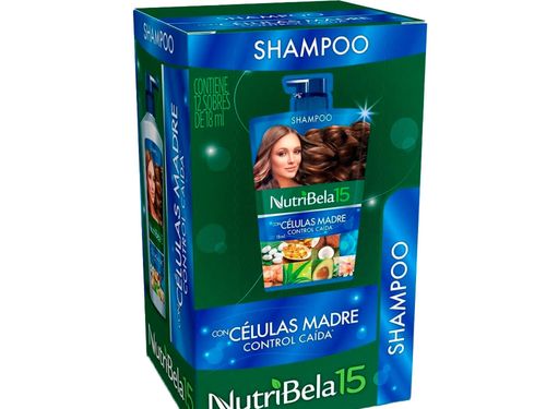 Shampoo Nutribela Células Madre 12 Sachets 18 Ml Quala