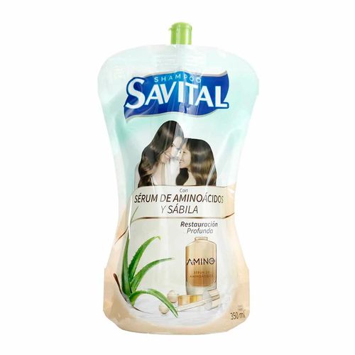 Shampoo Savital Aminoácidos Frasco X 350 Ml Unilever
