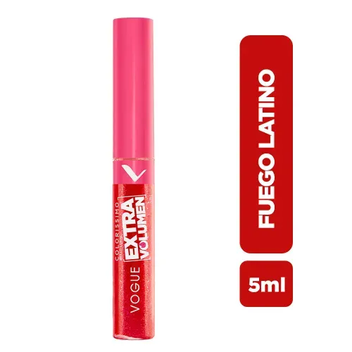 Labial Colorissimo Extra Volumen Fuego Latino X 5 Ml